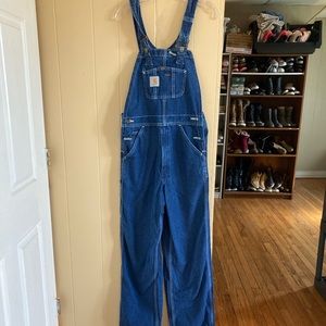 Vintage 80s Carhartt Denim Overalls